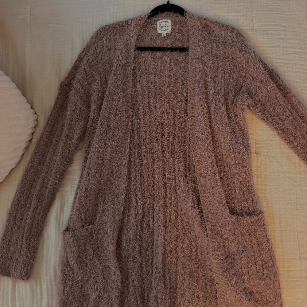 Slouchy Fuzzy Cardigan